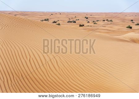 Sharjah Desert Area, One Of The Most Visited Places For Off-roading By Off Roaders, Big Red To Pink