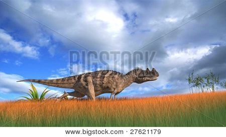 Cerantosaurus im Bereich