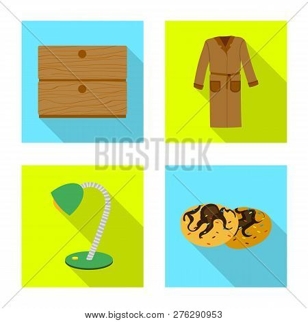 Vector Design Of Dreams And Night Symbol. Collection Of Dreams And Bedroom Vector Icon For Stock.