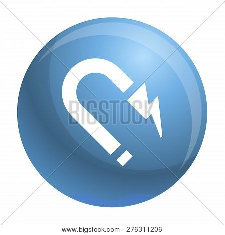 Magnet Icon. Simple Illustration Of Magnet Icon For Web Design Isolated On White Background