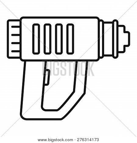 Impact Drill Icon. Outline Impact Drill Icon For Web Design Isolated On White Background