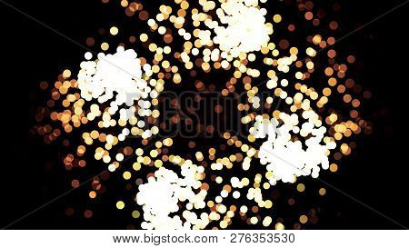 A Slick Modern Motion Graphics Animation Of An Exploding, Calmness, Then Imploding Dot Tunnel. Color