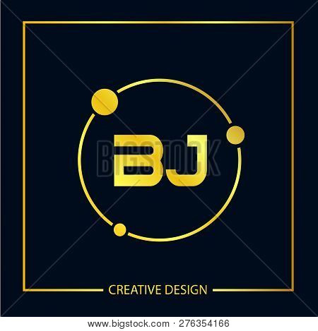 Initial Letter Bj Logo Template Vector Design