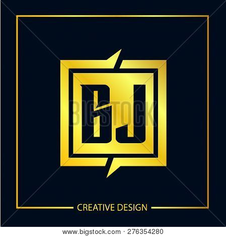 Initial Letter Bj Logo Template Vector Design