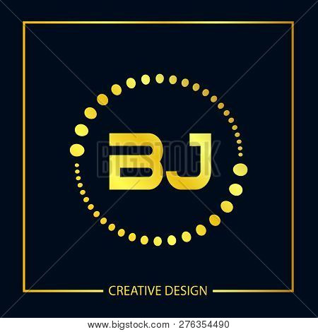Initial Letter Bj Logo Template Vector Design
