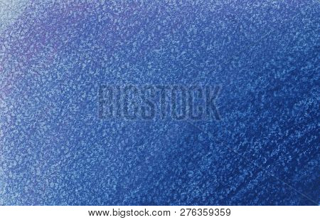 Abstract Background. Texture Art Paper, Painted In Blue Gradient. Hand-drawn Illustration.