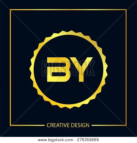 Initial Letter By Logo Template Vector Design