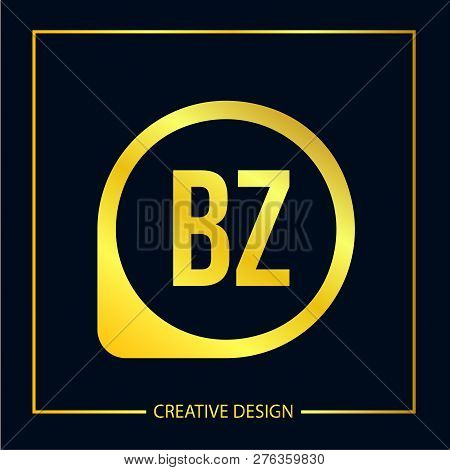Initial Letter Bz Logo Template Vector Design