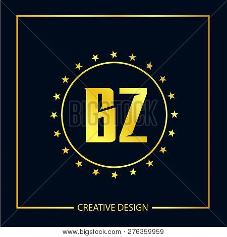 Initial Letter Bz Logo Template Vector Design