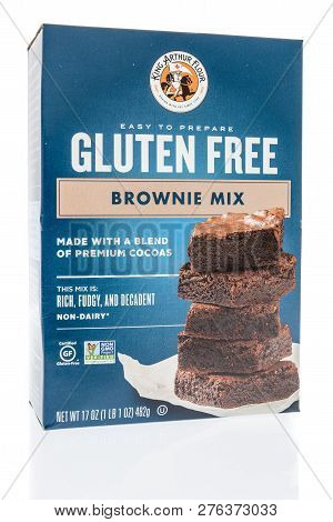 Winneconne, Wi - 30 December 2018: A Package Of King Arthur Flour Brownie Mix That Is Gluten Free On
