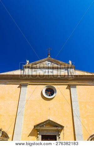 Giacomo And Quirico Saints Church In Rio Nell'elba, Italy