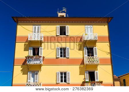 Building In Rio Nell'elba, Tuscany, Italy