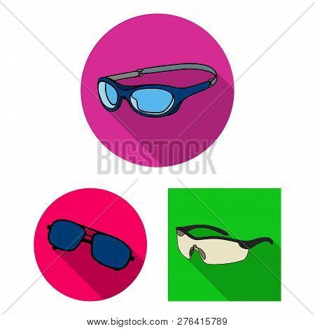Vector Illustration Of Summer And Beach Icon. Collection Of Summer And Fashion Stock Vector Illustra