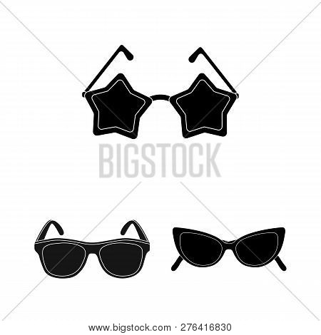 Vector Design Of Summer And Beach Symbol. Collection Of Summer And Fashion Vector Icon For Stock.