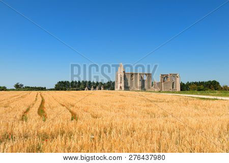 Abbey Notre dame de Re on island Ile de Re