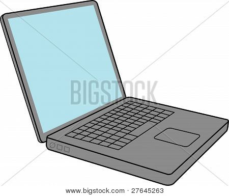 Laptop tyhjä ruutu