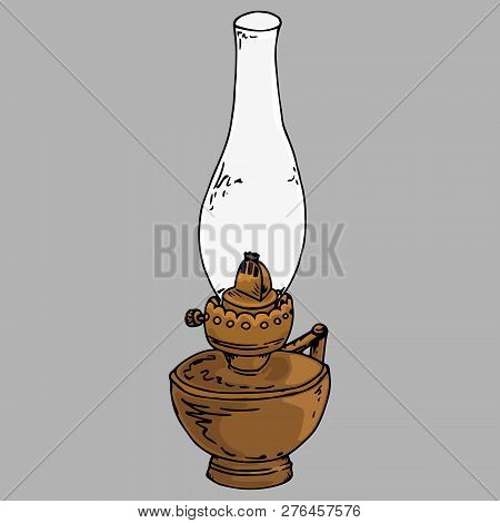Birdhouse. Vector Illustration Of A Wooden Birdhouse.
