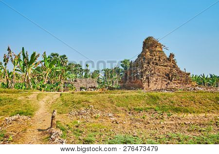 Ava Boasts Numerous Preserved Ancient Landmarks, There Are Also Many Ruined Temples And Shrines On I