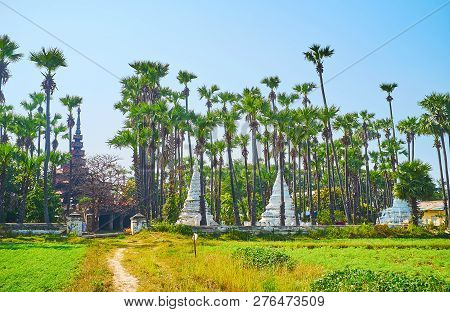 The Site Of Historic Bagaya Monastery Neighbors With The Agricultural Lands Of Local Farmers, It Als