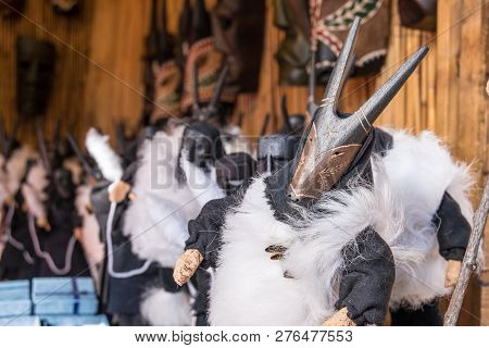 Su Boe, Traditional Mask From Ottana, Sardinia, Italy