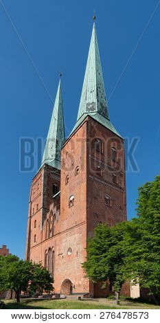 Cathedral Of The Hanseatic City Of Lübeck, Germany, Europe