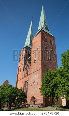 Cathedral Of The Hanseatic City Of Lübeck, Germany, Europe