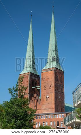 Cathedral Of The Hanseatic City Of Lübeck, Germany, Europe