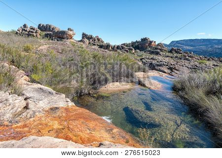The Landscape On The Riverside Arch Hiking Trail In The Cederberg Mountains Near In Clanwilliam In T