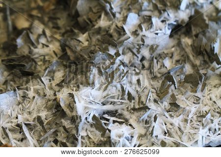 Baryte Mineral Texture As Nice Natural Backrgound