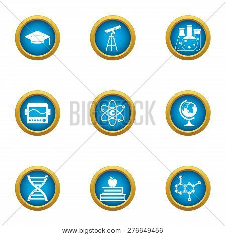 Clarification Icons Set. Flat Set Of 9 Clarification Icons For Web Isolated On White Background