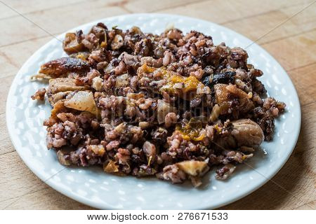Chestnut Rice With Dried Fruits / Ic Pilav Or Pilaf
