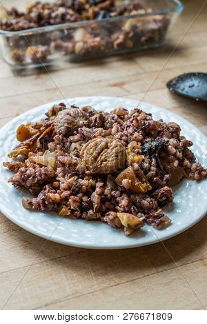 Chestnut Rice With Dried Fruits / Ic Pilav Or Pilaf