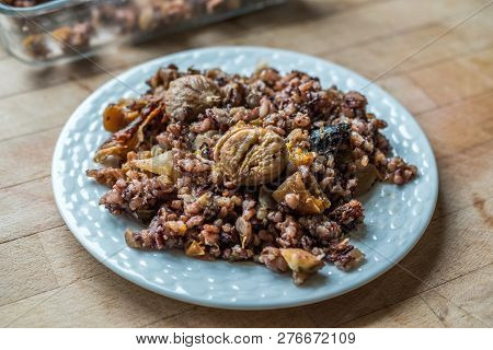 Chestnut Rice With Dried Fruits / Ic Pilav Or Pilaf