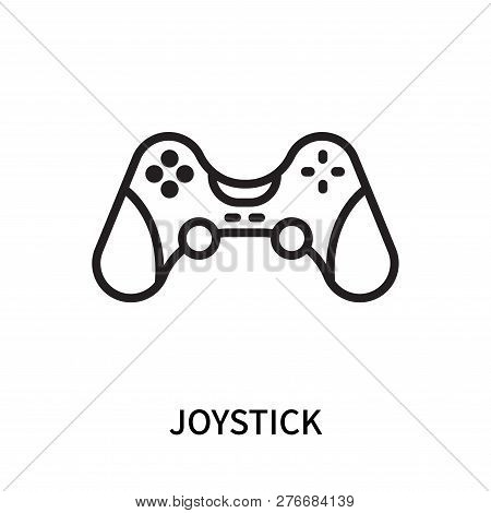 Joystick Icon Isolated On White Background. Joystick Icon Simple Sign. Joystick Icon Trendy And Mode