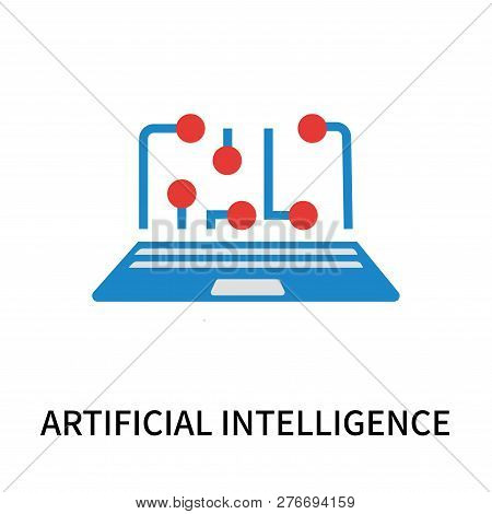Artificial Intelligence Icon Isolated On White Background. Artificial Intelligence Icon Simple Sign.