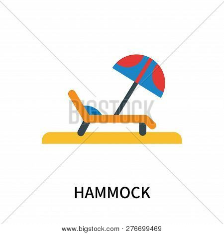 Hammock Icon Isolated On White Background. Hammock Icon Simple Sign. Hammock Icon Trendy And Modern 