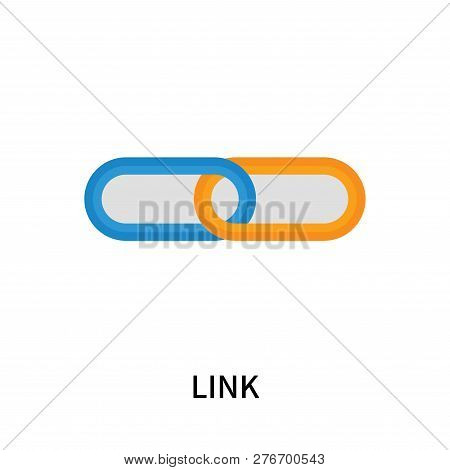 Link Icon Isolated On White Background. Link Icon Simple Sign. Link Icon Trendy And Modern Symbol Fo