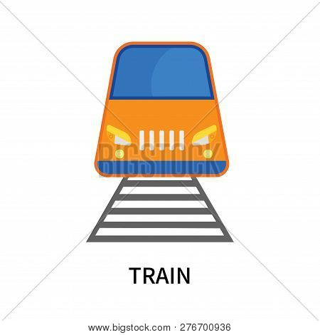 Train Icon Isolated On White Background. Train Icon Simple Sign. Train Icon Trendy And Modern Symbol