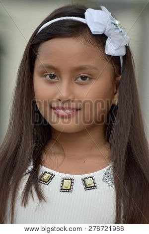 Beautiful Asian Female Smiling