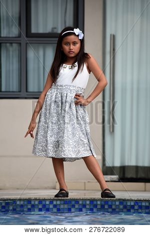 Serious Girl Preteen Summer