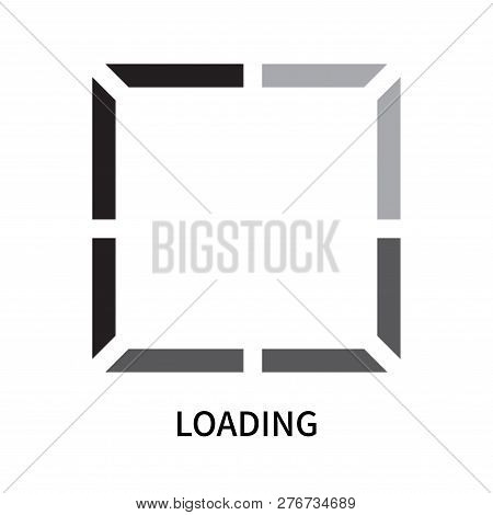 Loading Icon Isolated On White Background. Loading Icon Simple Sign. Loading Icon Trendy And Modern 