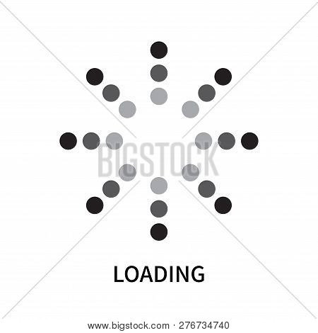 Loading Icon Isolated On White Background. Loading Icon Simple Sign. Loading Icon Trendy And Modern 