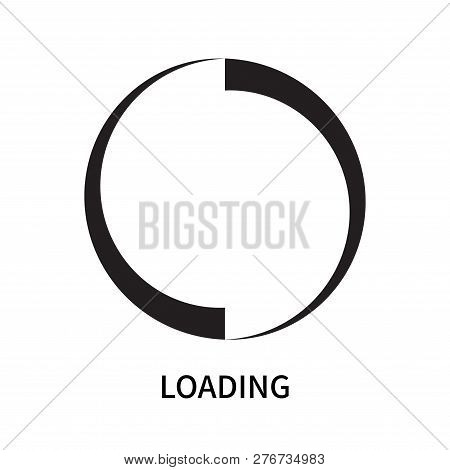 Loading Icon Isolated On White Background. Loading Icon Simple Sign. Loading Icon Trendy And Modern 