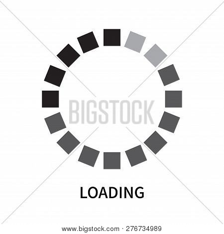 Loading Icon Isolated On White Background. Loading Icon Simple Sign. Loading Icon Trendy And Modern 