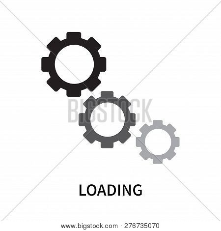 Loading Icon Isolated On White Background. Loading Icon Simple Sign. Loading Icon Trendy And Modern 