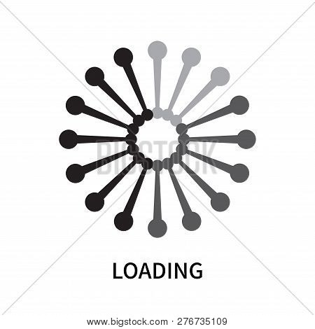 Loading Icon Isolated On White Background. Loading Icon Simple Sign. Loading Icon Trendy And Modern 
