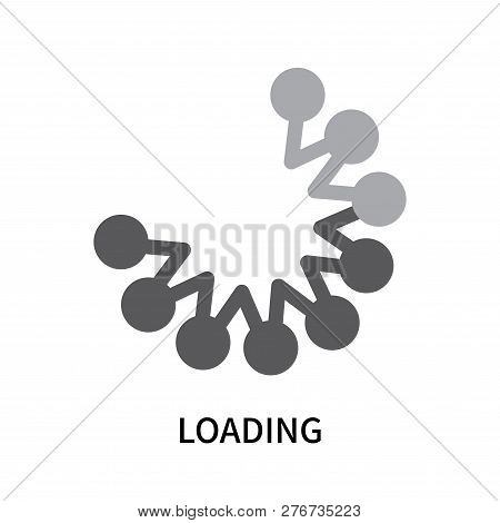 Loading Icon Isolated On White Background. Loading Icon Simple Sign. Loading Icon Trendy And Modern 