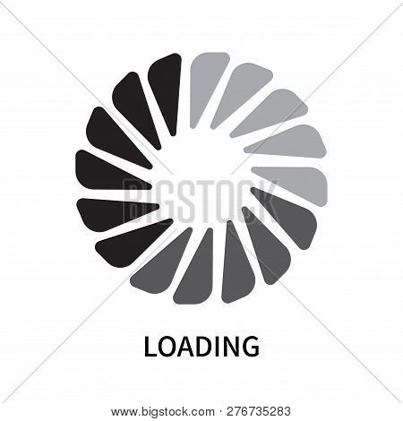 Loading Icon Isolated On White Background. Loading Icon Simple Sign. Loading Icon Trendy And Modern 