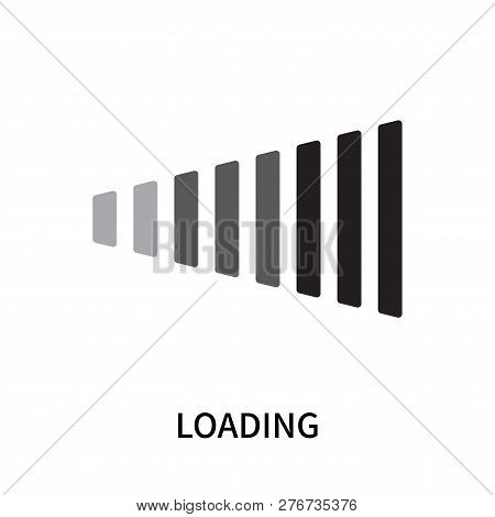 Loading Icon Isolated On White Background. Loading Icon Simple Sign. Loading Icon Trendy And Modern 