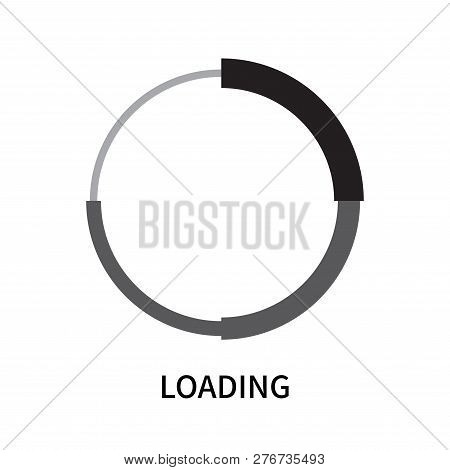 Loading Icon Isolated On White Background. Loading Icon Simple Sign. Loading Icon Trendy And Modern 